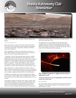January 2017 - Shasta Astronomy Club