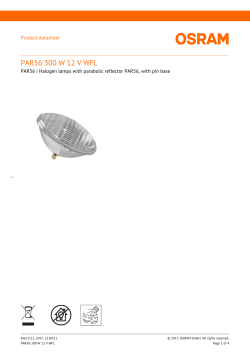 PAR56 300 W 12 V WFL