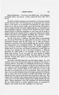 141 New Towns of the Middle Ages - Histoire sociale / Social History