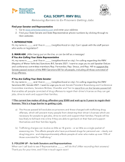 a script and fact sheet