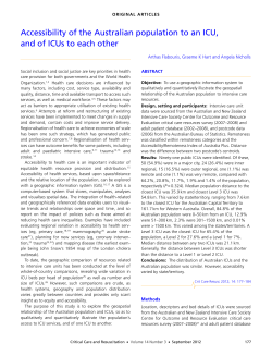 Full Article - College of Intensive Care Medicine