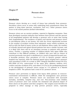 Chapter 17 Pressure ulcers