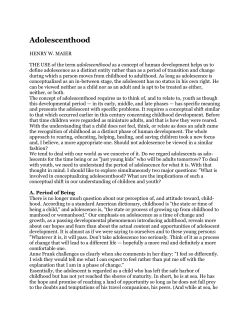 Adolescenthood - CYC-Net