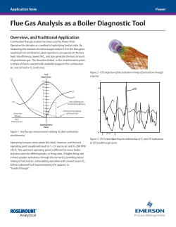 Flue Gas Analysis as a Boiler Diagnostic Tool