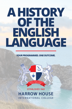 four programmes. one outcome.