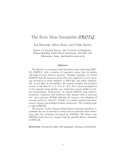 The Even More Irresistible SROIQ