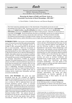Measuring the Impact of Public and Private