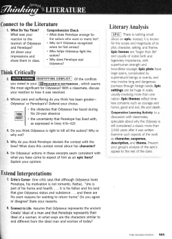 Page 1 eonnect to the Literature . 1. What Do You Think? What was