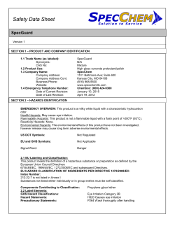 Safety Data Sheet