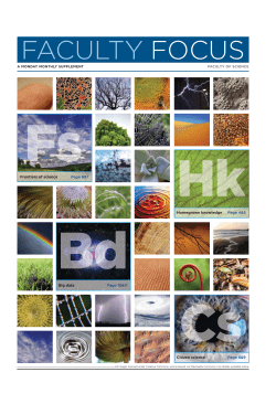 Faculty Focus - Science - Faculty of Science