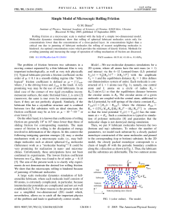 Simple Model of Microscopic Rolling Friction
