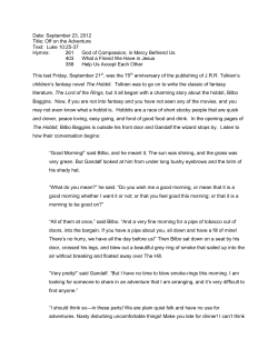 Date: September 23, 2012 Title: Off on the Adventure Text: Luke 10