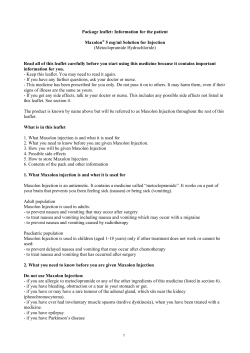 Package leaflet