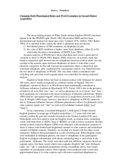 1st draft - ELTE / SEAS