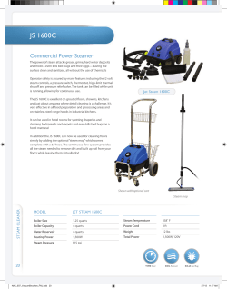 JS 1600C - Caliber Equipment