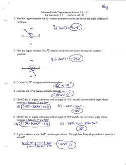 3` Express 32`27" in degrees-minutes-sem