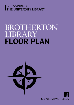 brotherton library floor plan - Leeds University Library