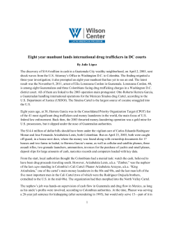 Eight year manhunt lands international drug