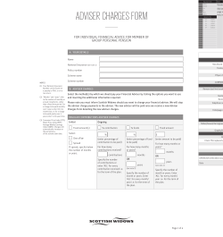 adviser charges form