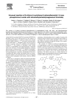 Unusual reaction of 8-chloro-2-cyclohexyl-4-phenylbenzo[e]-1,2-oxa