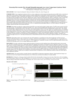 ORS 2017 Annual Meeting Poster No.0661
