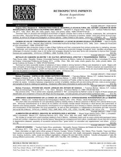 Retrospective Imprints