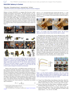 SALICON: Saliency in Context - The Computer Vision Foundation