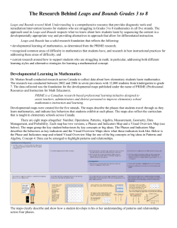 The Research Behind Leaps and Bounds