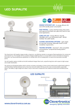 led supalite - Clevertronics