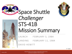 Space Shuttle Challenger STS