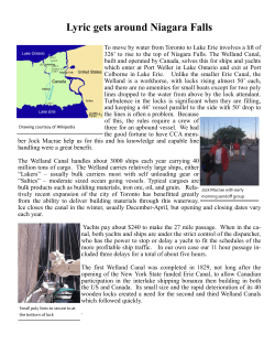 Lyric gets around Niagara Falls