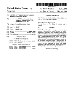 Method of preparation of lithium manganese oxide spinel