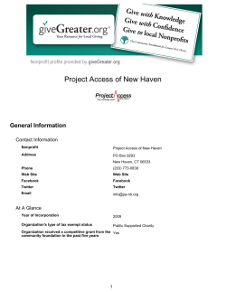 Project Access of New Haven
