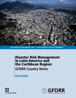 Disaster Risk Management in Latin America and the Caribbean