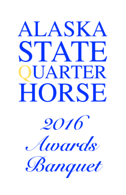 2016 Year End Results - Alaska State Quarter Horse Association