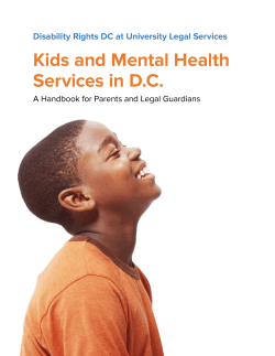 Kids and Mental Health Services in D.C.