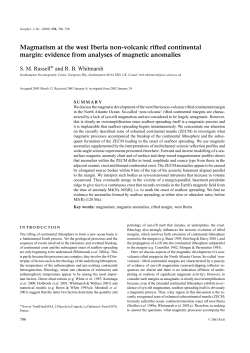 Magmatism at the west Iberia non-volcanic rifted continental margin