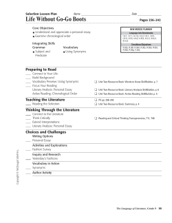 Life Without Go-Go Boots