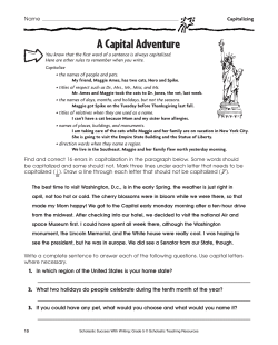 A Capital Adventure