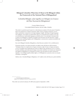 English  - SciELO Colombia