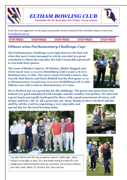ELTHAM BOWLING CLUB