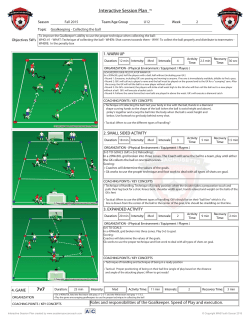 Goalkeeping Collecting the Ball