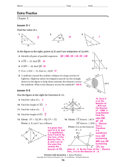 Chpt 5 answers for extra practice