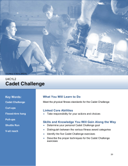 Cadet Challenge - Paulding County Schools