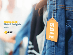 CommBank Retail Insights report
