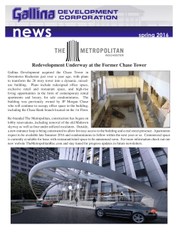 spring 2016 - Gallina Development