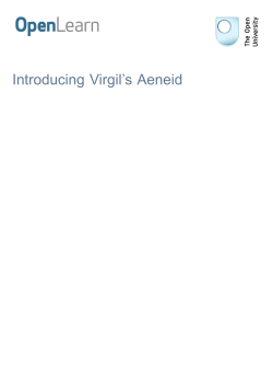 Introducing Virgil`s Aeneid