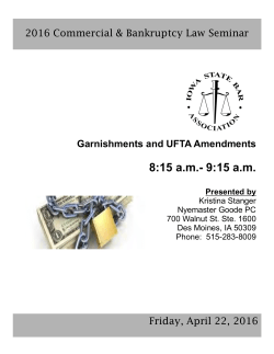 2016 com and bank 4-8-2016 - The Iowa State Bar Association