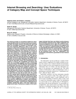 Internet browsing and searching