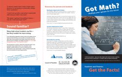 GotMath  - Eastern Washington University